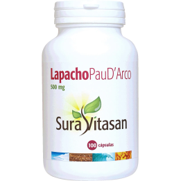 Sura Vitas Lapacho Pau Darco 500 Mg 100 Caps | HogarLider