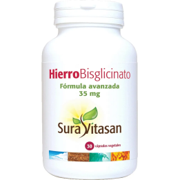 Sura Vitas Hierro Bisglicinato 30 Caps | HogarLider