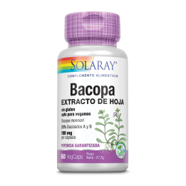 Solaray Bacopa 100 Mg 60 Vcaps | HogarLider