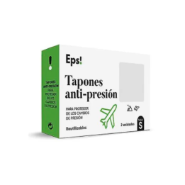 Eps Tapones Oído Anti-Presión Talla S 2 Uds | HogarLider