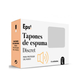 Eps Tapones De Espuma Discret 6 Unidades Talla L | HogarLider