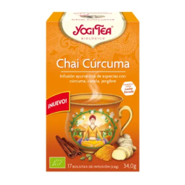 Yogi Tea Chai Curcuma 17 Bolsitas X 2g | HogarLider