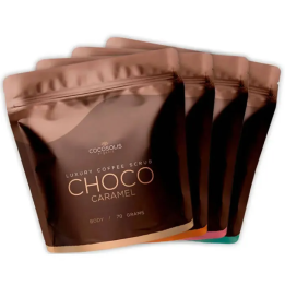 Cocosolis Luxury Coffee Scrub Box Set 4 Piezas | HogarLider