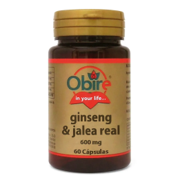 Obire Ginseng Jalea Real 600 Mg 60 Caps | HogarLider