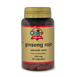Obire Ginseng Rojo Ext Seco 500 Mg 90 Caps | HogarLider