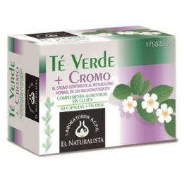 El Natural Te Verde Cromo 60 Caps | HogarLider