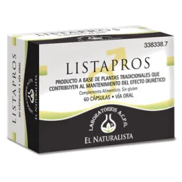 El Natural Listapros 60 Caps | HogarLider