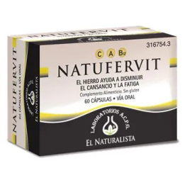 El Natural Natufervit 60 Caps | HogarLider