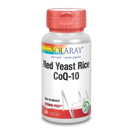 Solaray Red Yeast Rice Plus Q10 60 Vcaps | HogarLider