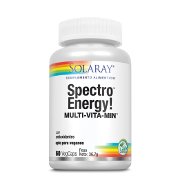 Solaray Spectro Energy 60 Caps Vegetales | HogarLider