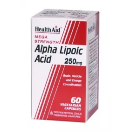 Health Aid Acid Alpha Lipoic 250 Mg 60 Caps | HogarLider