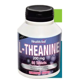 Health Aid L-Teanina 200 Mg 60 Comp | HogarLider