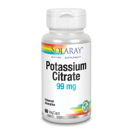 Solaray Potasio Citrato 99 Mg 60 Caps | HogarLider