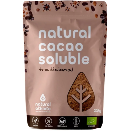 Natural Athlete Cacao Soluble En Polvo Bio 225g | HogarLider