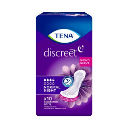 Tena Discreet Noche Normal 10U | HogarLider