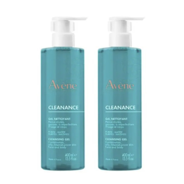 Avène Cleanance Duo Gel Limpiador 2 x 400ml | HogarLider