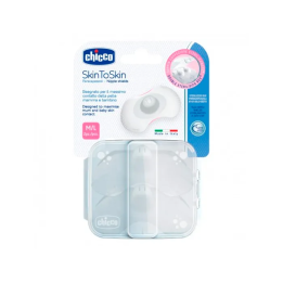 Chicco Protege Pezón Silicona M-L 2U | HogarLider