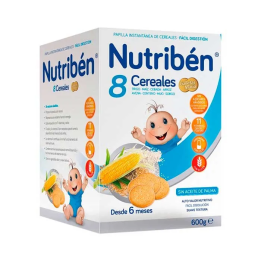 Nutribén 8 Cereales Galletas María 600g | HogarLider
