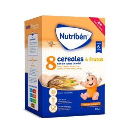 Nutribén 8 Cereales y Miel 4 Frutas 600g | HogarLider
