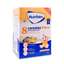 Nutribén 8 Cereales y Miel Fibra 600g | HogarLider
