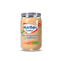 Nutribén Pollo con Guisantes y Zanahoria 235g | HogarLider