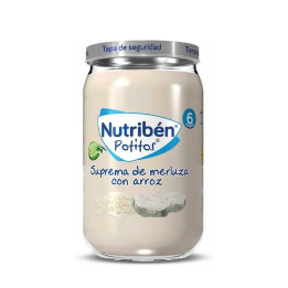 Nutribén Potito Suprema Merluza y Arroz 235g | HogarLider