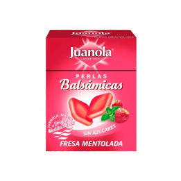 Juanola Perlas Balsámicas Fresa Mentolada 25g | HogarLider