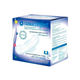 Farmaconfort Compresas Noche Alas 10U | HogarLider