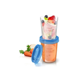 Avent Vasos Almacenamiento De Comida 5 Uds | HogarLider
