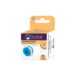 Dr. Line Esparadrapo Blanco Textil 5x2,5cm X12 | HogarLider