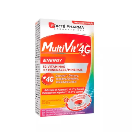 Forté Pharma Multivit 4G Energy 30 Comprimidos | HogarLider