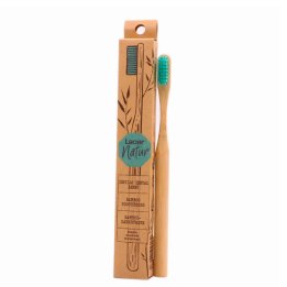 Lacer Natur Cepillo Dental Adulto Bambú Medio 1U | HogarLider