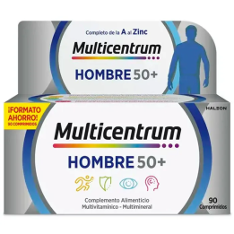 Multicentrum Hombre 50+ 90 Comprimidos | HogarLider