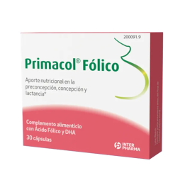 Interpharma Primacol Fólico 30 Cápsulas | HogarLider
