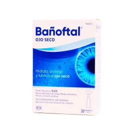 Bañoftal Ojo Seco Monodosis 0.4 20U | HogarLider