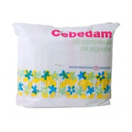 Cebedam Compresas Algodón 20 Uds | HogarLider