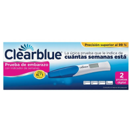 Clearblue Test Embarazo Digital 2 Uds | HogarLider