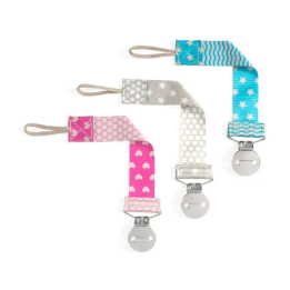 Chicco Clip Con Cadena Rosa 2U | HogarLider
