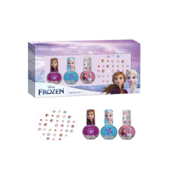 Disney Frozen Nail Art Set 4 Piezas | HogarLider
