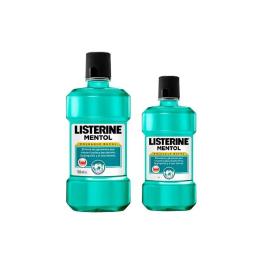 Listerine Mentol 500ml+250ml | HogarLider
