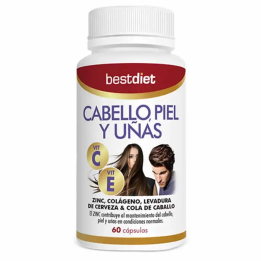 Best Diet Cabello Piel Uñas 60 Caps | HogarLider
