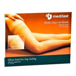 Media Medilast Larga Blonda Beige T-g | HogarLider