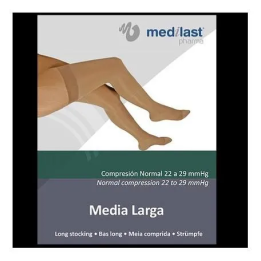 Media Medilast Larga Normal Talla Mediana | HogarLider