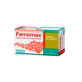 Teva Pharma Ferromax 30 Cápsulas Blandas | HogarLider