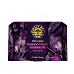 Black Bee Jalea Real Inmuno Stress 20 Viales | HogarLider