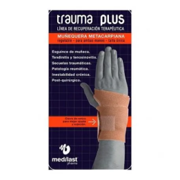 Muñequera Metacarpiana Trauma Plus Medilast Bg U | HogarLider
