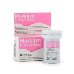Muvagyn Probiótico Vaginal 10 Cápsulas | HogarLider