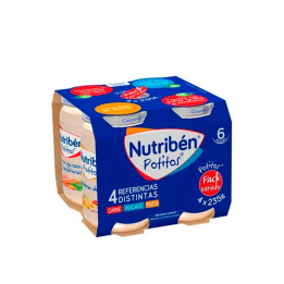 Nutriben Potitos Pack Variado 4x 235g | HogarLider