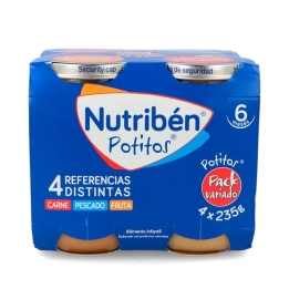 Nutriben Potitos Pack Variado 4x235g | HogarLider