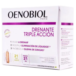 Oenobiol Drenante Triple Acción 21 Sobres | HogarLider